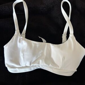 Vitality (Balance) white adjustable strap sports bra - size S - only worn once!